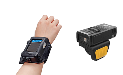 ウェアラブルバーコードリーダ