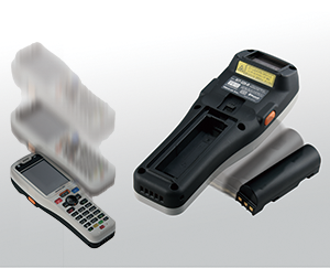 より安全な堅牢性
・耐落下性能アップ
・バックアップ電源で、データを保護
・LCD(液晶ディスプレイ)の保護強化
・スキャナ窓の強化ガラス採用
