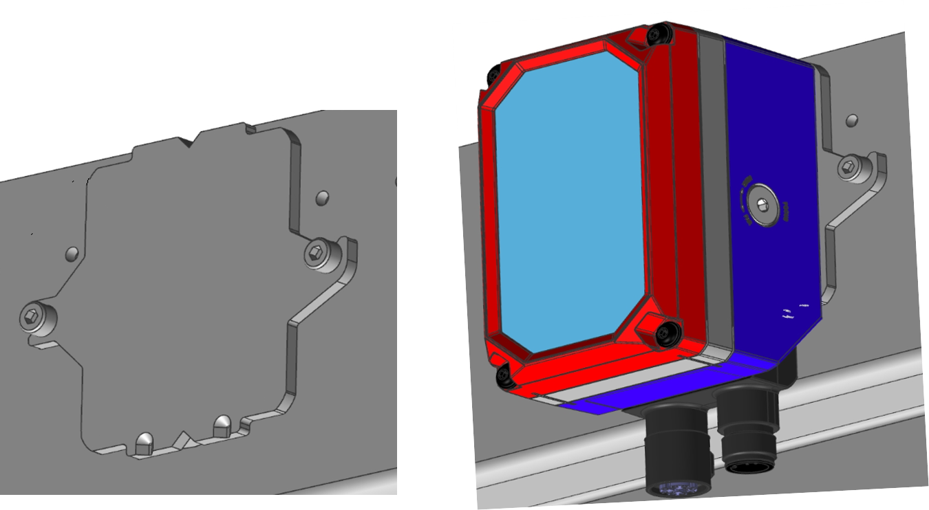 新設計のクイックリリースブラケット採用により、予備用リーダの交換手順は簡単シンプル、さらに取付位置を完全に再現。
